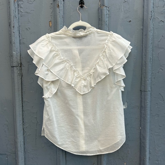 Veronica Beard Jaliyah Blouse, size M - Picture 6 of 13